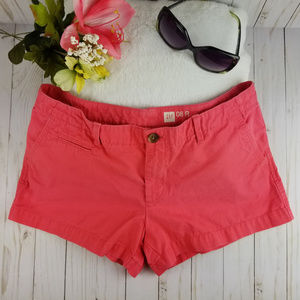 Womens Size 8 Regular Gap Beach Summer Shorts Pink